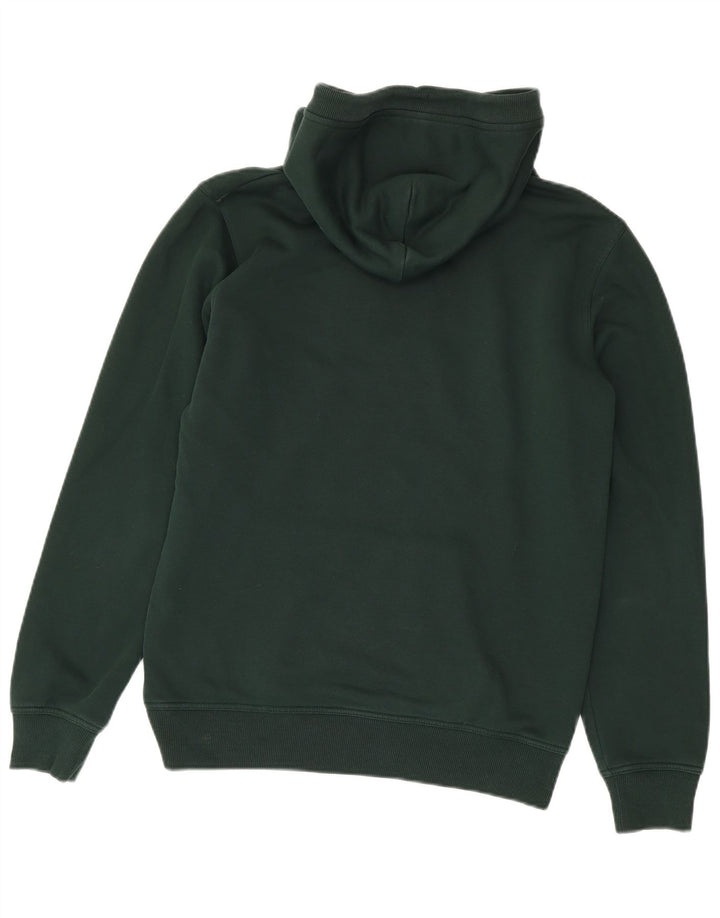 GANT Pull à Capuche Graphique Homme Vert Moyen Coton