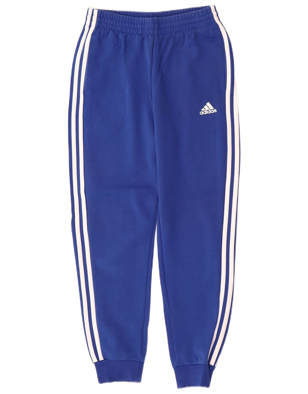 ADIDAS Pantalon de Survêtement Garçon Joggers 13-14 ans Bleu Coton
