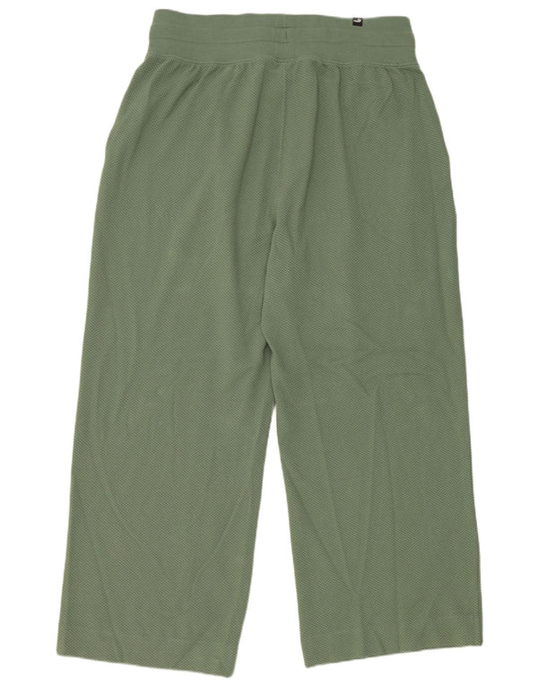 Puma Pantalon de survêtement pour femme UK 18 XL Vert Coton