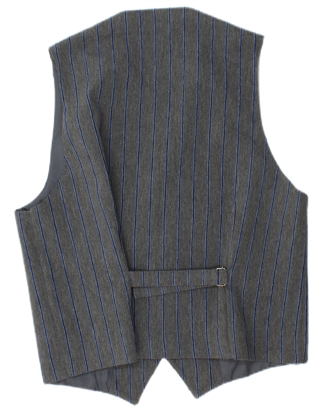 Sirmoney Gilet Homme XL Gris Rayé Polyester