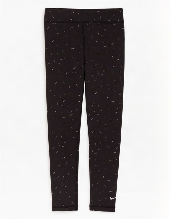 Nike Legging Dri Fit Graphic Fille 10-11 ans Coton Noir Moyen