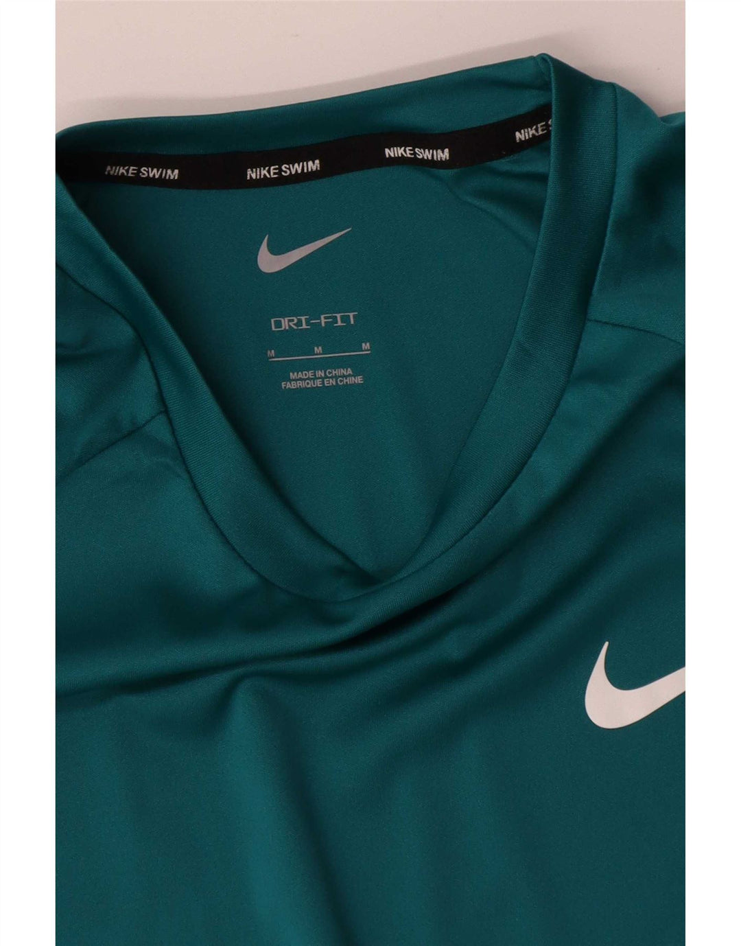 Nike Homme Dri Fit T-Shirt Haut Bleu Moyen Polyester