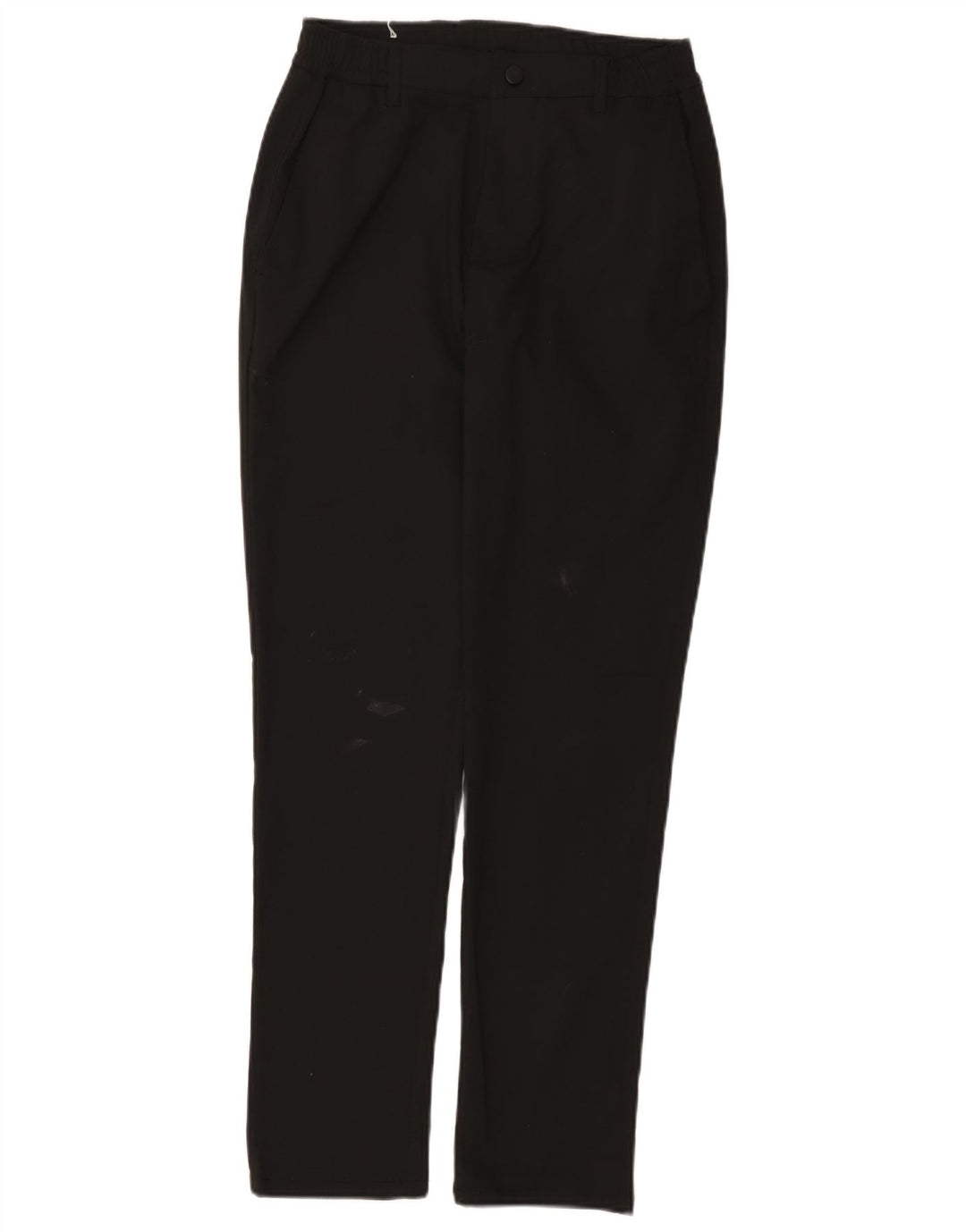 Zara Pantalon Chino Slim Homme Petit W30 L29 Noir Polyester