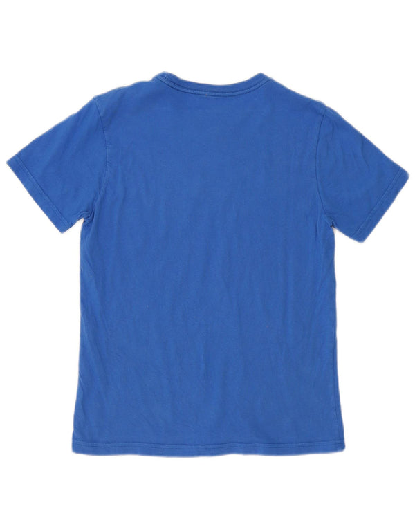 Quiksilver T-shirt graphique pour femme UK 14 Large Bleu