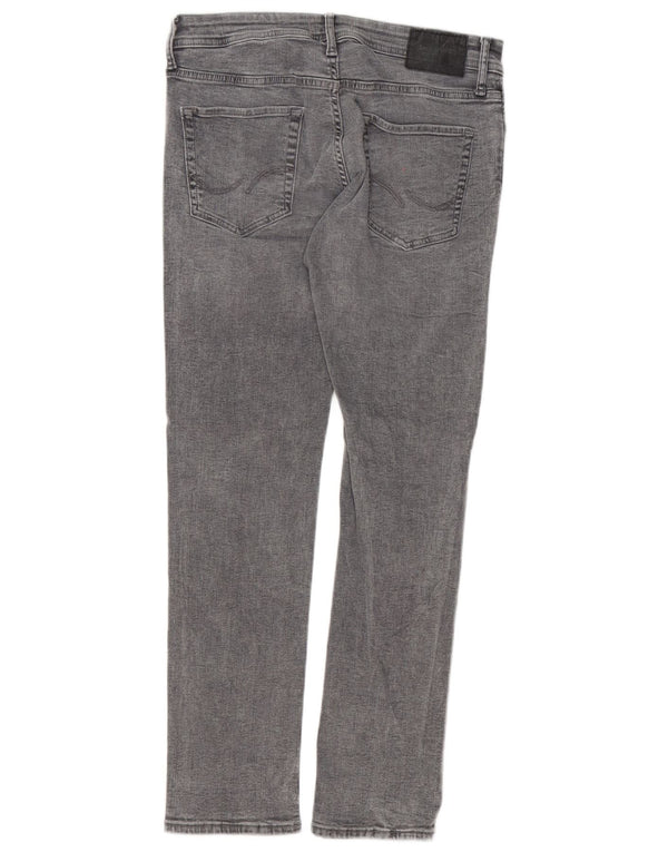 Jack & Jones Jean Slim GLENN W30 L30 Homme Gris Coton