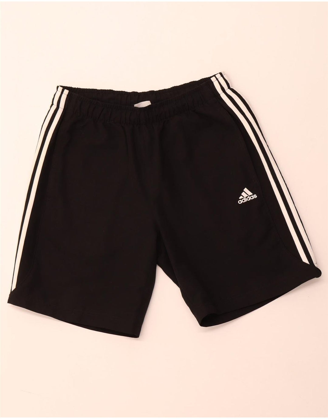 ADIDAS Short de sport Climalite pour hommes, grand, noir, polyester