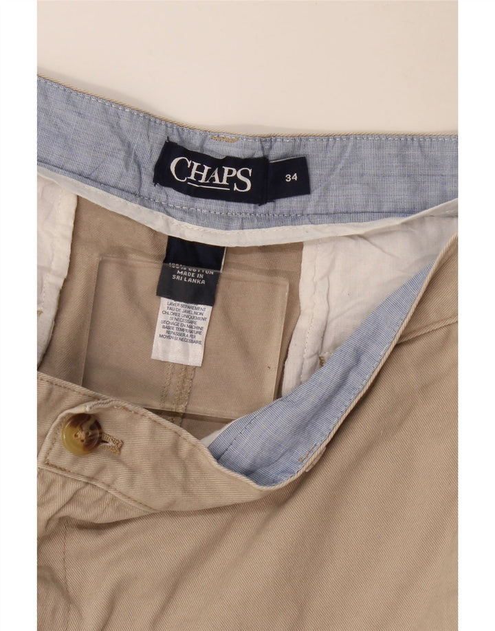 CHAPS Short Chino Homme W34 Large Beige Coton