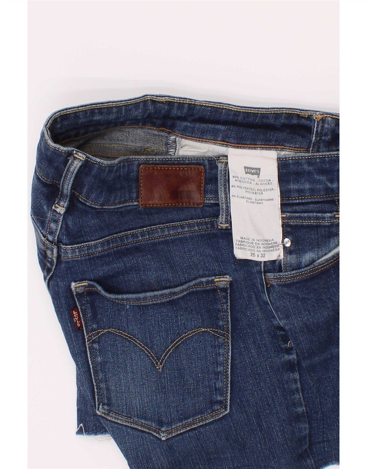 Levi's Short en Jean W25 XS Bleu Coton Femme