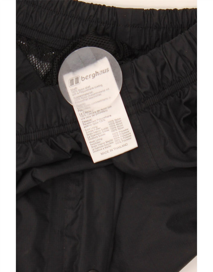 BERGHAUS Pantalon de survêtement pour femme UK 12 Medium Black Nylon