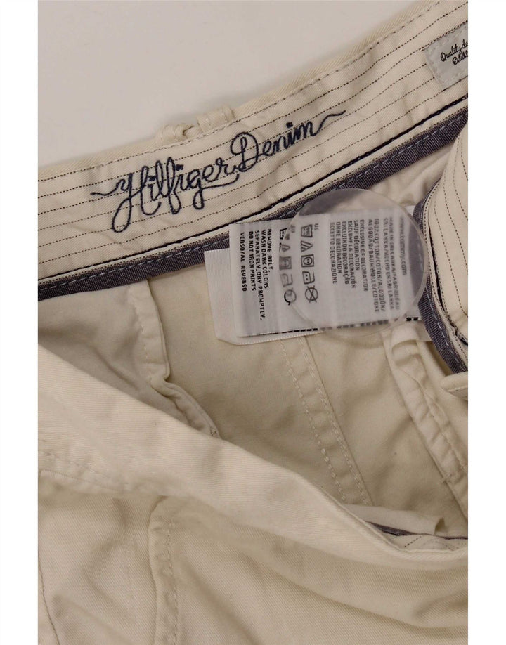 Tommy Hilfiger Short Chino Femme W28 Coton Beige Moyen