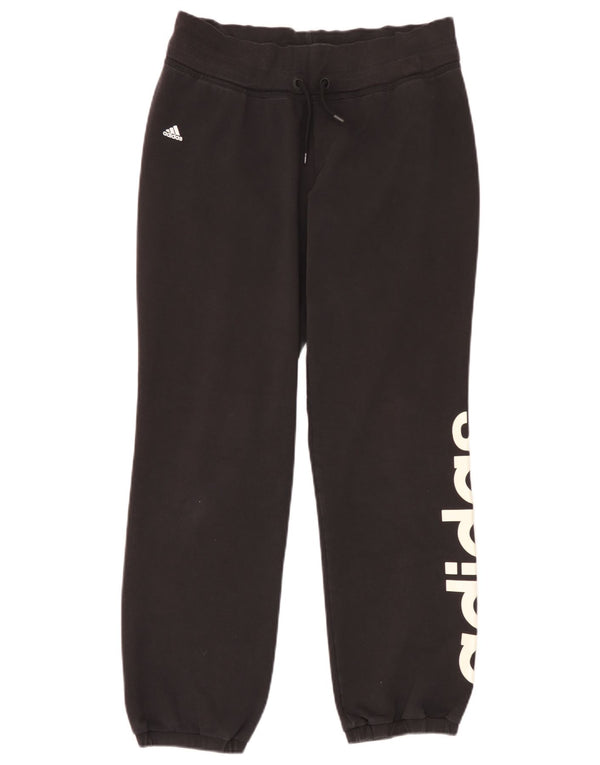 Adidas Pantalon de survêtement graphique pour femme Joggers UK 12/14 Noir moyen