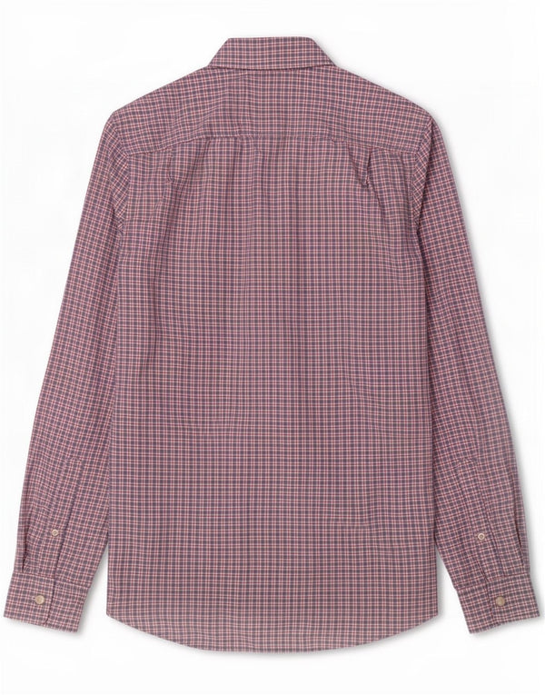 Jack Wills Chemise Homme XS Bleu Marine Vichy Coton