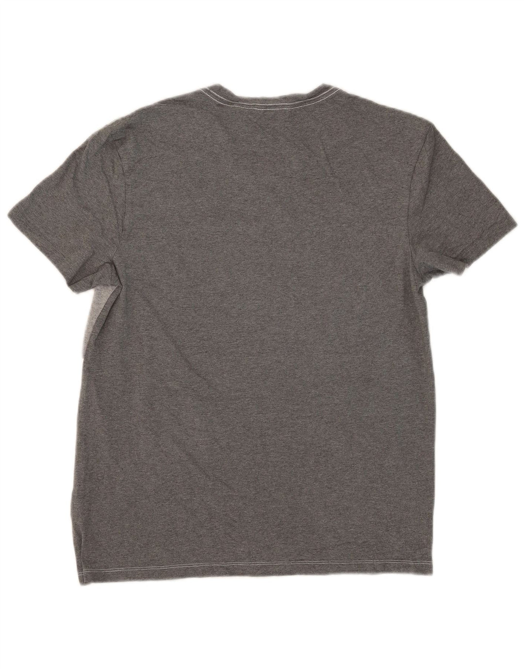 CALVIN KLEIN T-Shirt Homme Gris Moyen Colourblock Coton