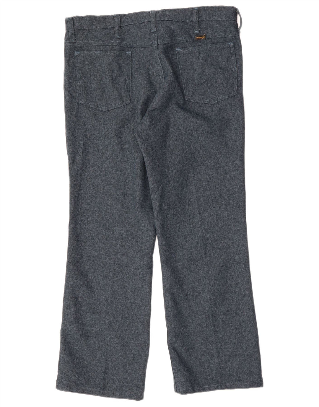 WRANGLER Pantalon décontracté droit pour homme W36 L29 Bleu marine Polyester