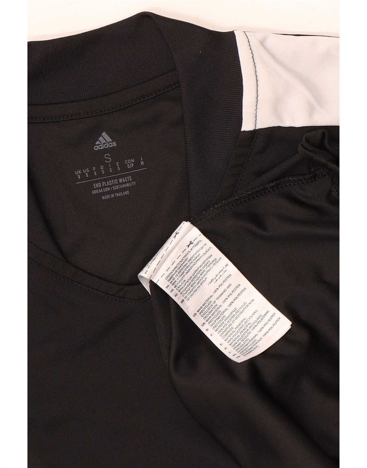 Adidas Hommes Aeroready T-Shirt Haut Petit Noir Colorblock Polyester