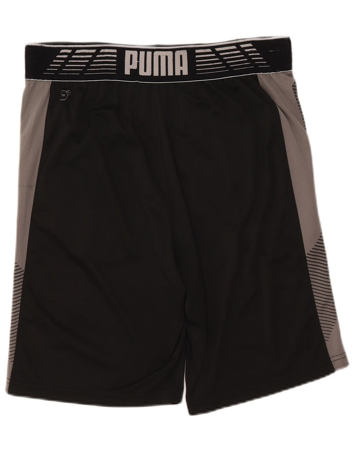 PUMA Short Graphic Sport Homme Noir Moyen Colorblock
