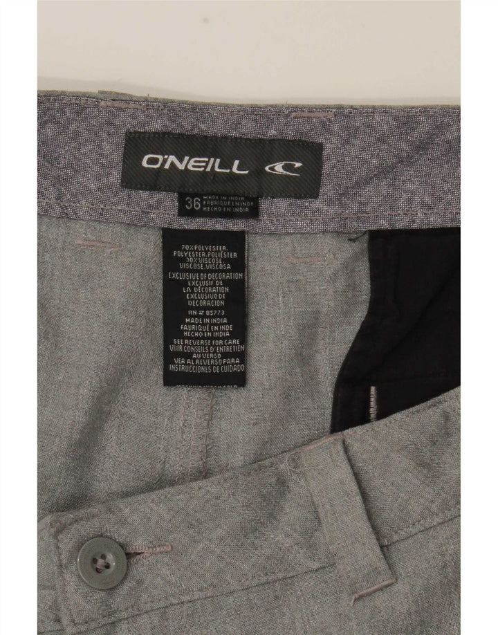 O'Neill Short Chino Homme W36 Grand Gris Carreaux Polyester