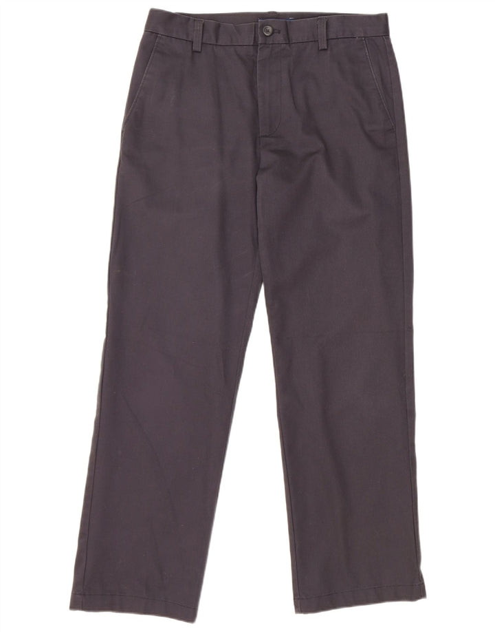 IZOD Pantalon Chino Slim Fit Homme W30 L30 Bleu Marine Coton