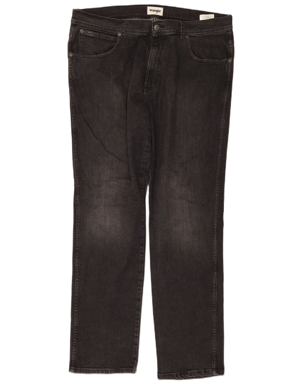Wrangler Jean Slim Texas Homme W38 L34 Gris Coton