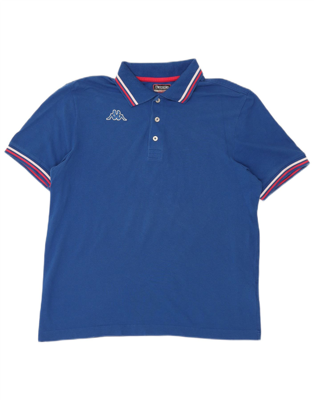 KAPPA Polo Homme Grand Bleu Coton