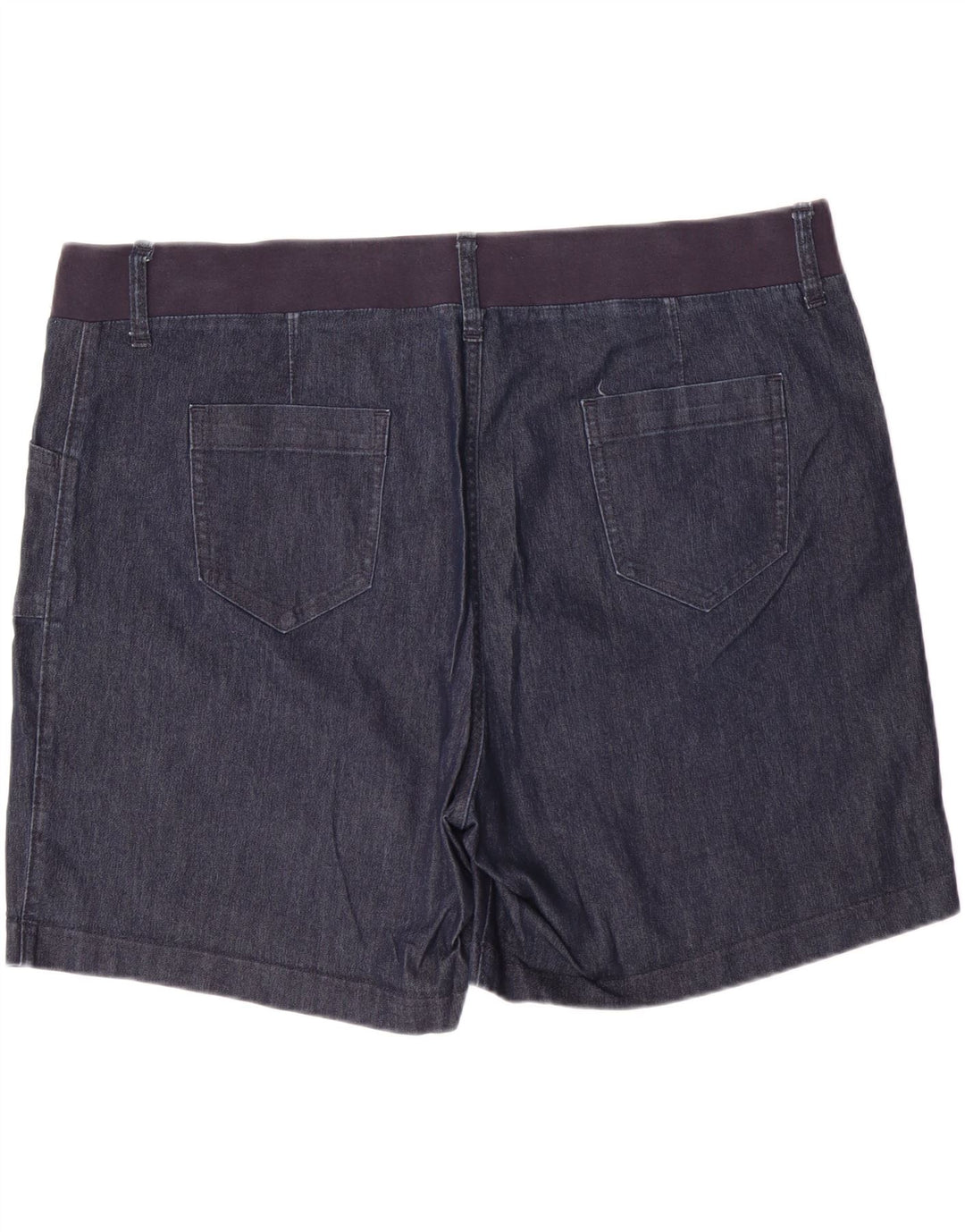 LEE Short en jean Riders taille moyenne pour femme US 22 2XL W44 L7 Bleu marine en coton