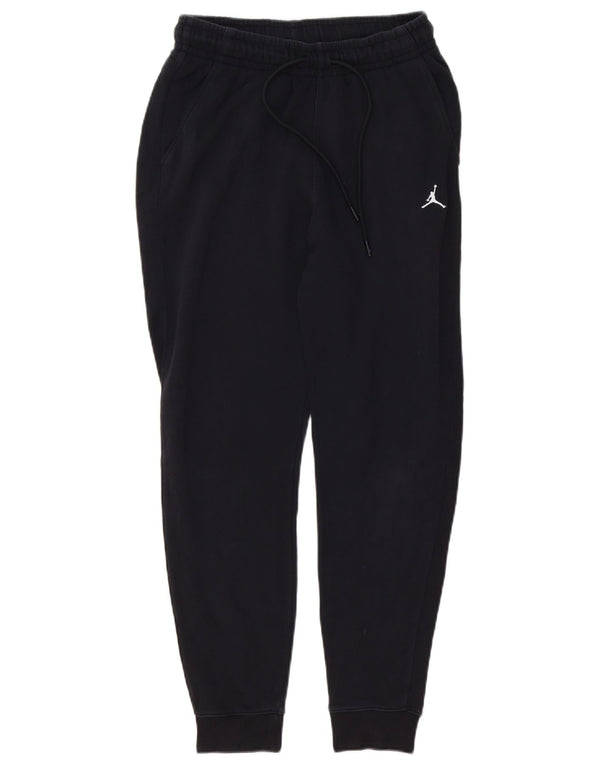 Jordan Pantalon de survêtement pour homme en coton noir Taille S