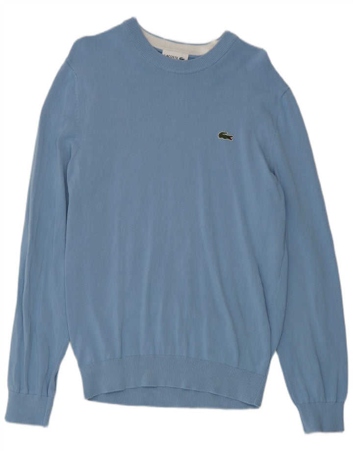Lacoste Pull col bateau coupe classique pour homme Taille 4 Bleu moyen