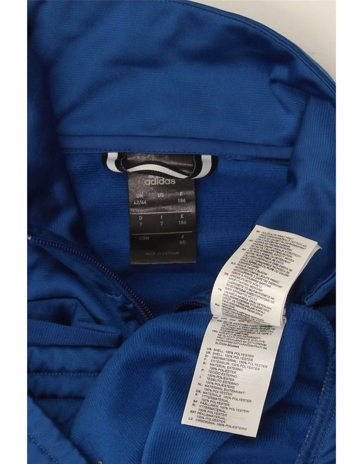 Adidas Veste de survêtement pour homme UK 42/44 Large Bleu Polyester