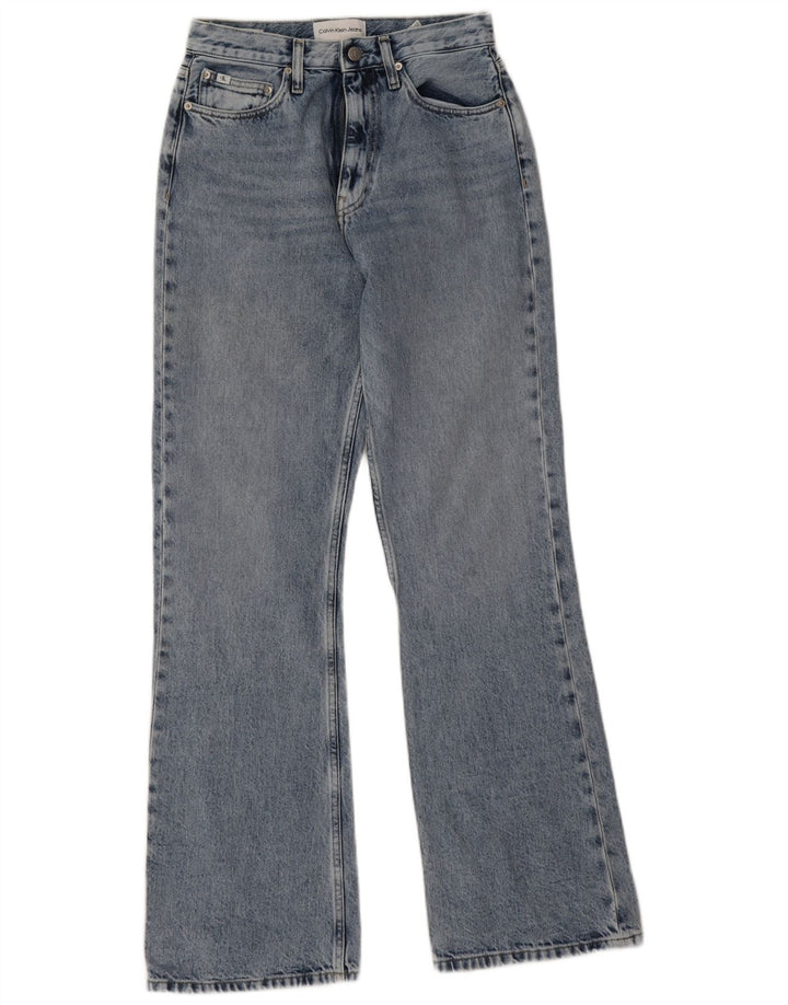 Calvin Klein Jean Bootcut Homme W30 L33 Bleu Coton