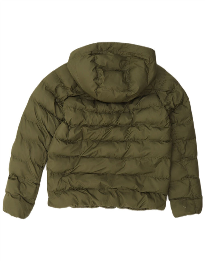 Veste matelassée à capuche Nike garçon 10-11 ans Kaki moyen Polyester
