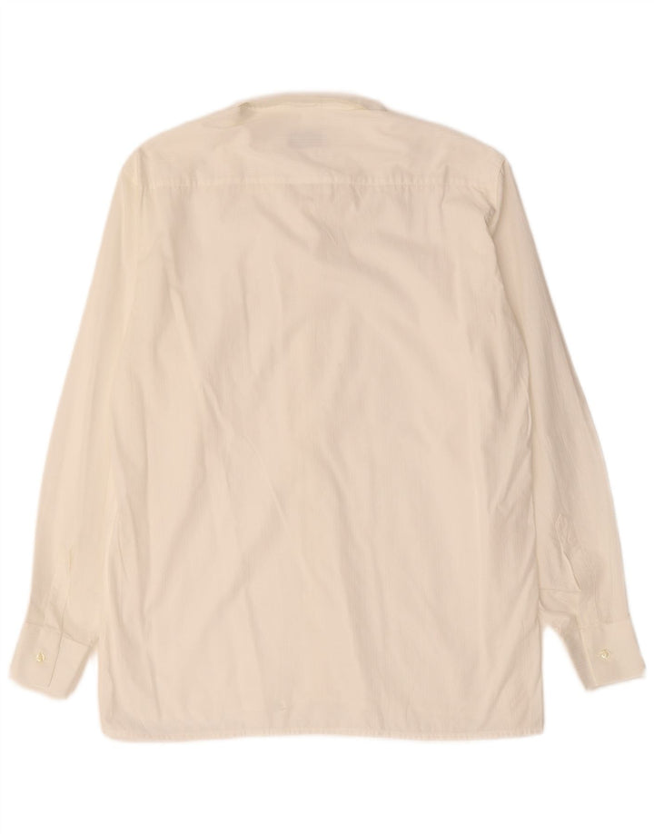 Chemise homme vintage coton blanc moyen