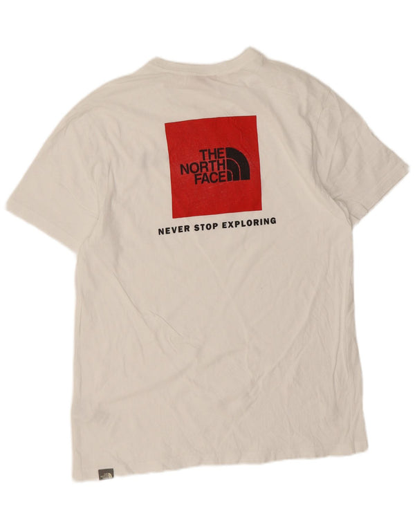 The North Face T-shirt graphique pour homme en coton blanc moyen