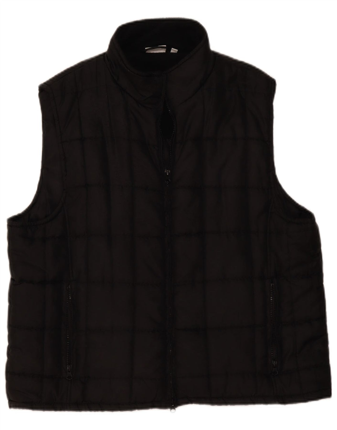 Identic Gilet Rembourré Homme UK 44 2XL Noir Polyester