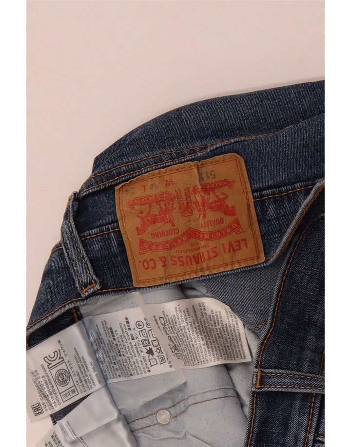 Levi's Jean Slim 511 Homme Bleu W34 L34 Coton