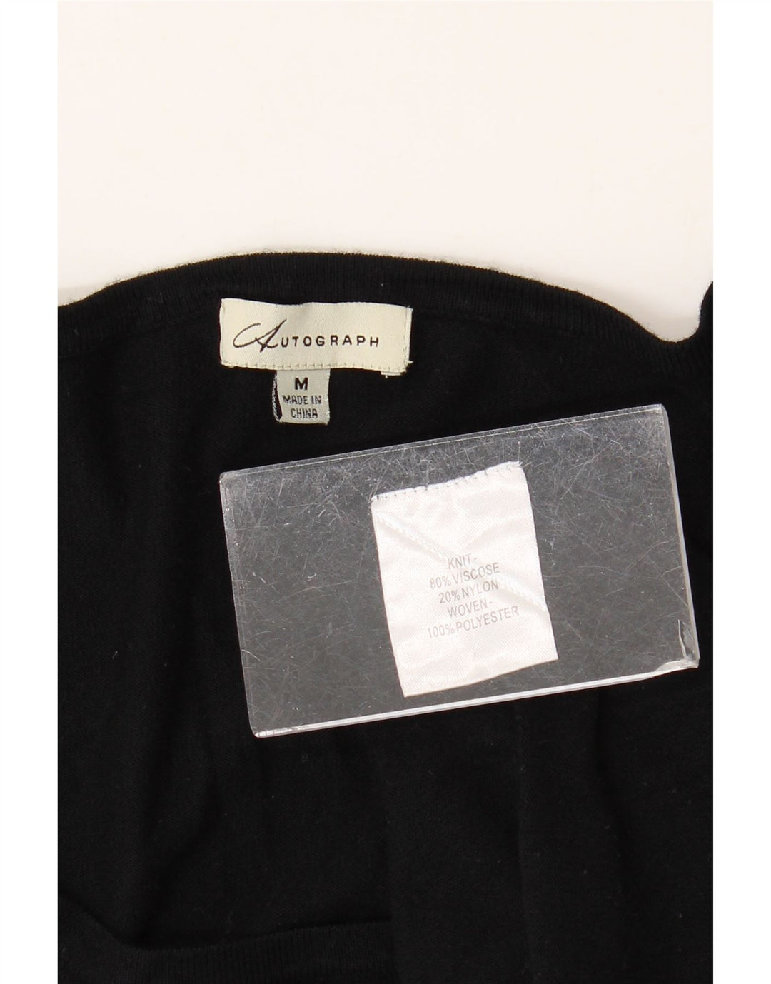 Marks & Spencer Haut chemisier autographe pour femme UK 44 Noir moyen colour block