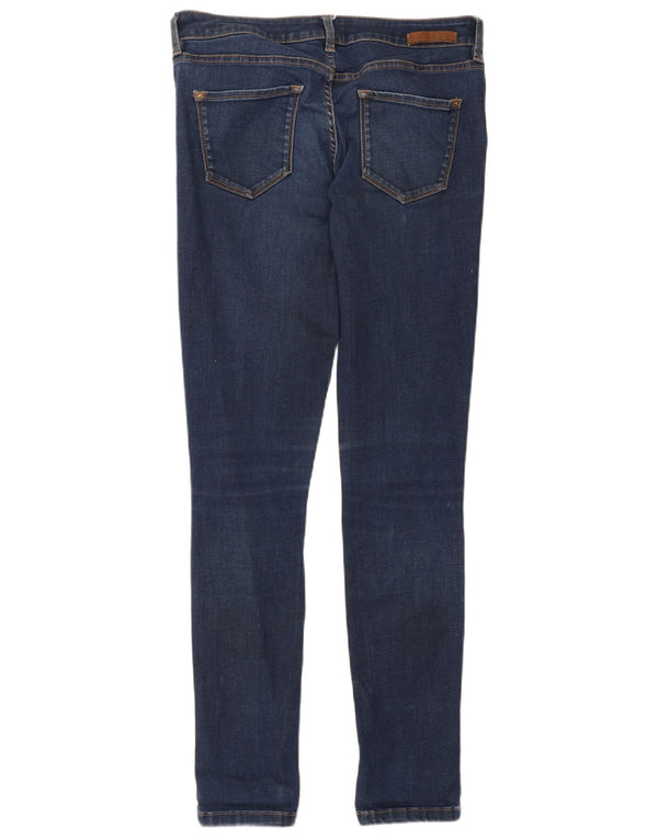 Massimo Dutti Jean skinny pour femme EU 38 Small W28 L30 Bleu marine Coton