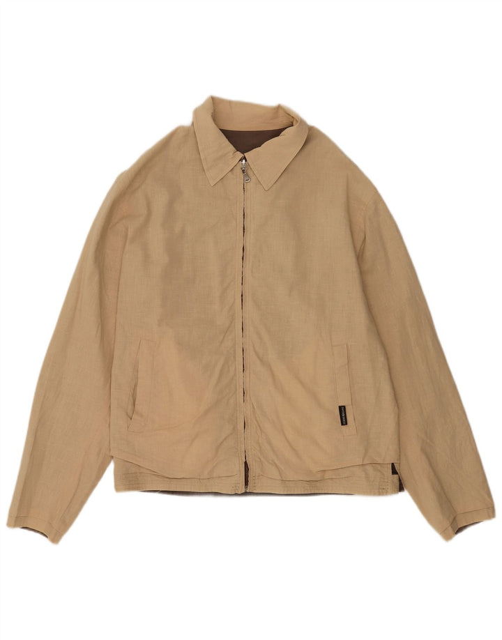 Ferre Veste réversible pour homme UK 38 Coton beige moyen