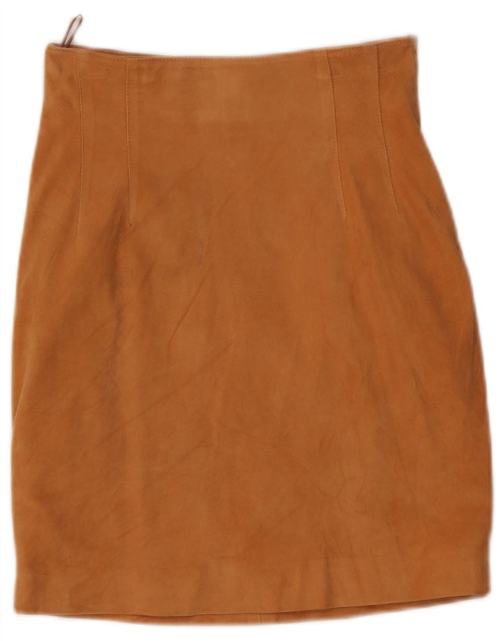 Begedor Jupe en daim pour femme IT 40 Small W26 Cuir marron
