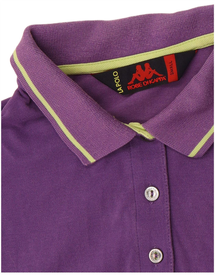 Kappa Polo Femme UK 10 Small Violet