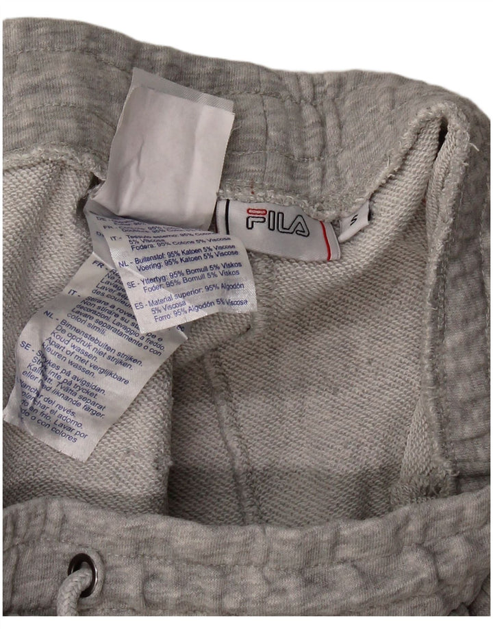 FILA Pantalon de Survêtement Homme Pantalon de Jogging Petit Gris Moucheté Coton