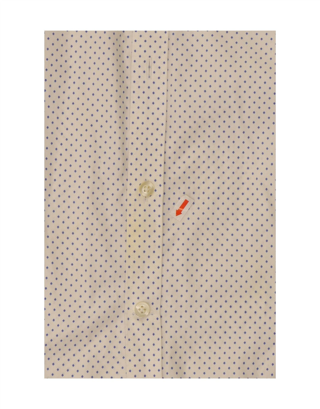 MICHAEL KORS Chemise Homme Medium Blanc Tacheté