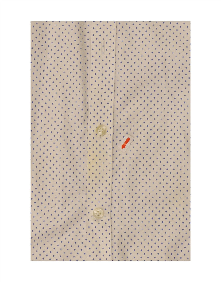 MICHAEL KORS Chemise Homme Medium Blanc Tacheté