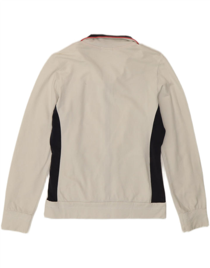 Champion Veste de survêtement Heritage Fit pour femme UK 10 Petit coton blanc