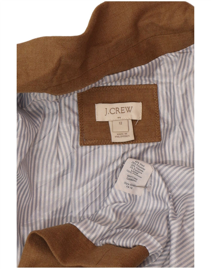 J. Crew Veste blazer à 2 boutons pour femme US 12 Grande laine beige