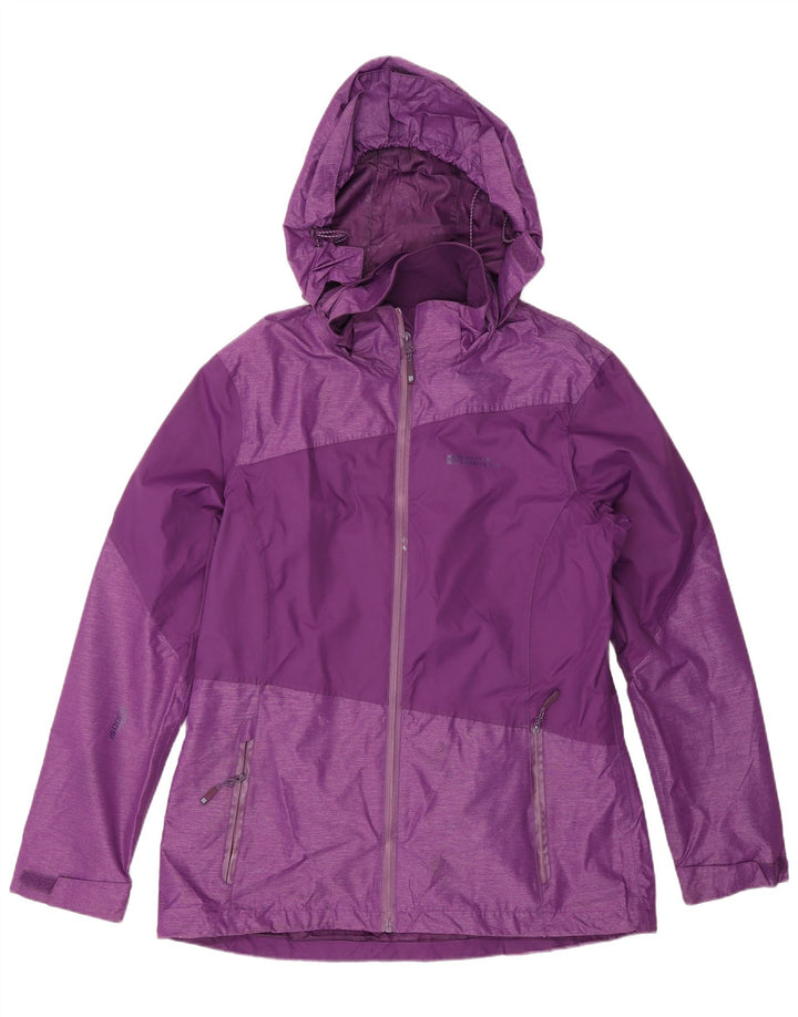 MOUNTAIN WAREHOUSE Veste de pluie pour femme UK 14 Violet moyen Colourblock