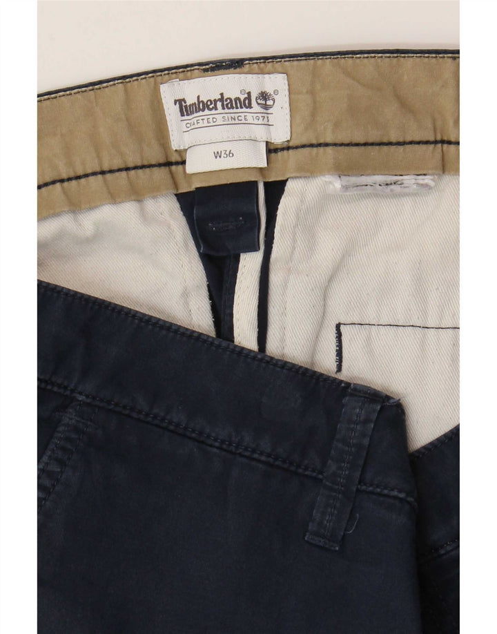 Timberland Short Chino Homme W36 Large Bleu Marine