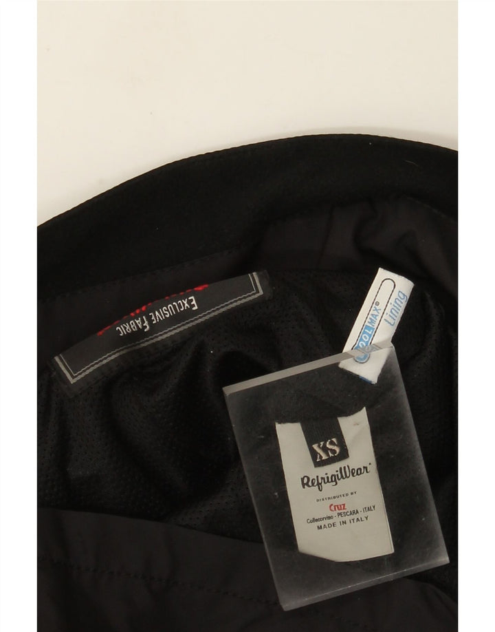 Refrigiwear Veste Bomber Femme UK 6 XS Noir Polyamide
