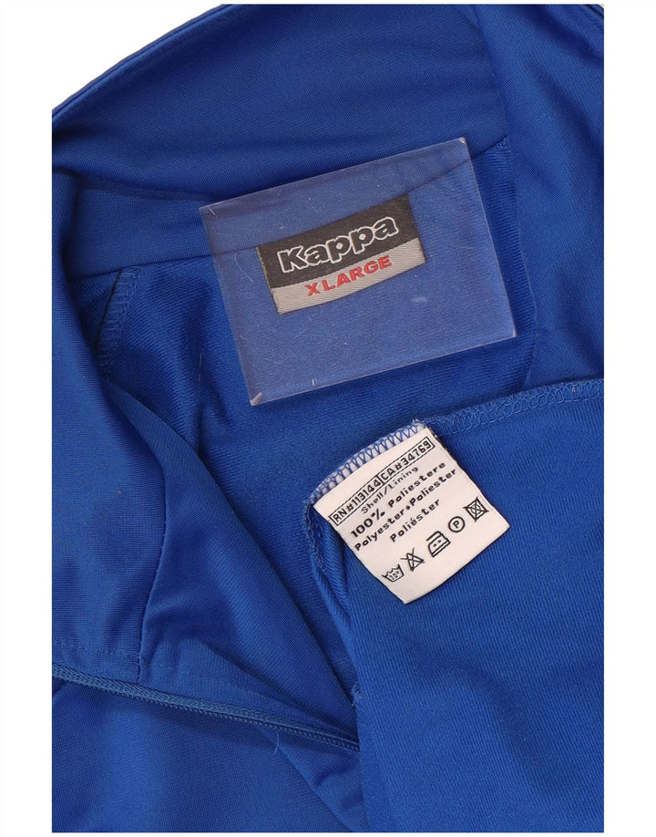 KAPPA Veste de Survêtement Homme XL Bleu Colorblock Polyester