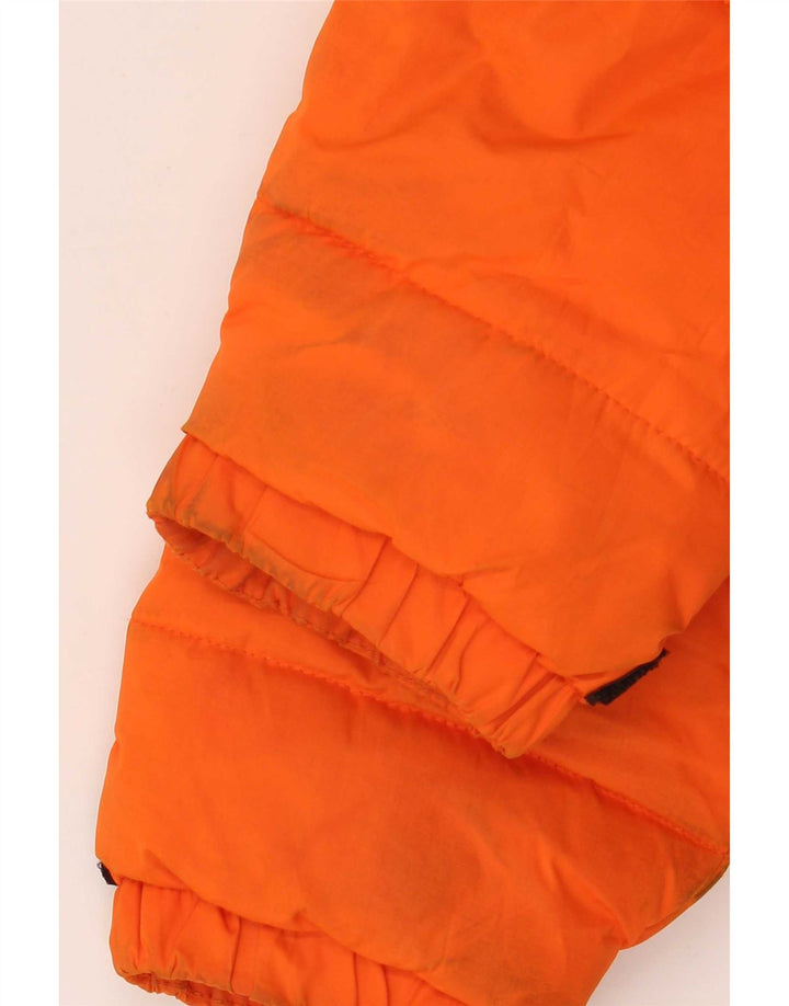 North Sails Veste matelassée graphique pour garçon 13-14 ans Orange Colourblock