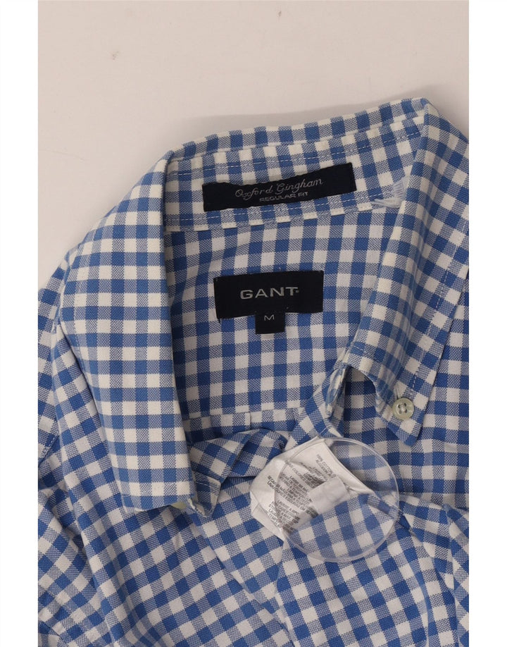 Gant Chemise Regular Fit Homme Bleu Moyen Vichy Coton